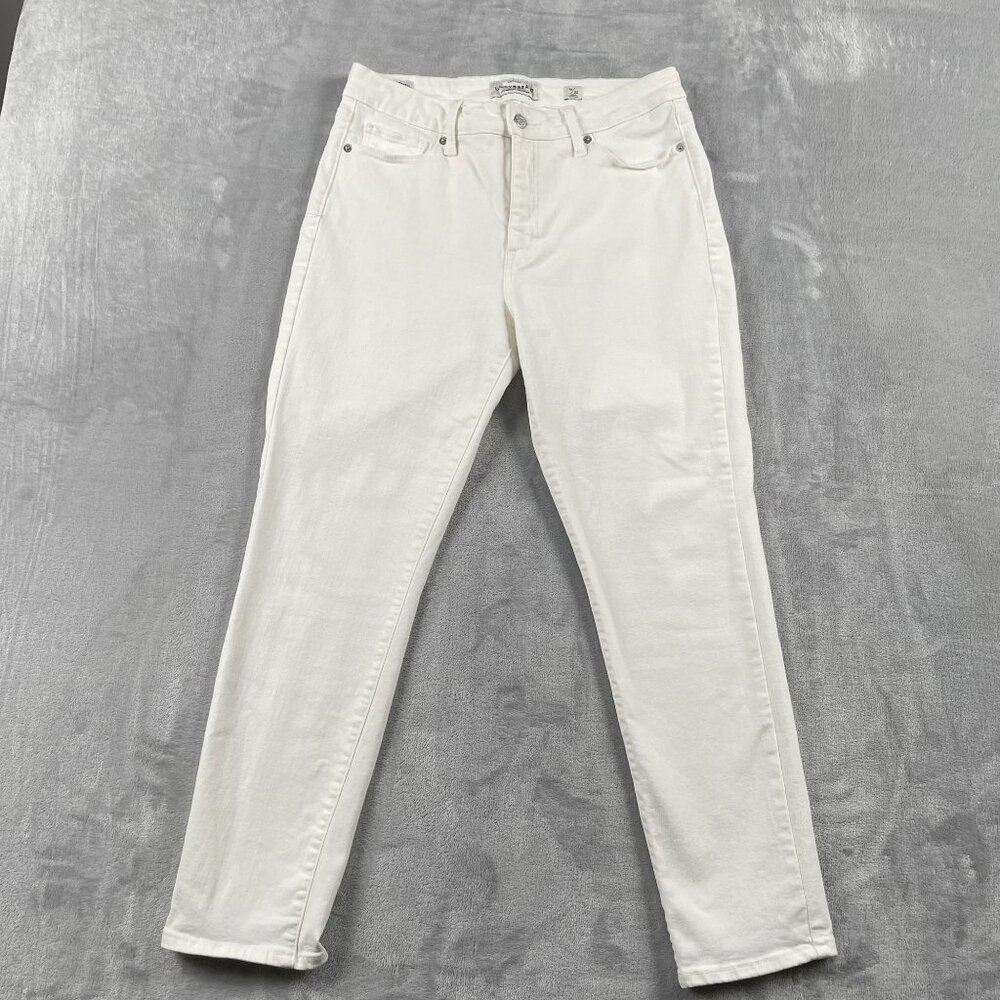 Lucky Brand Jeans Womens 10 / 30 White Hayden Skinny‎ Cone Denim